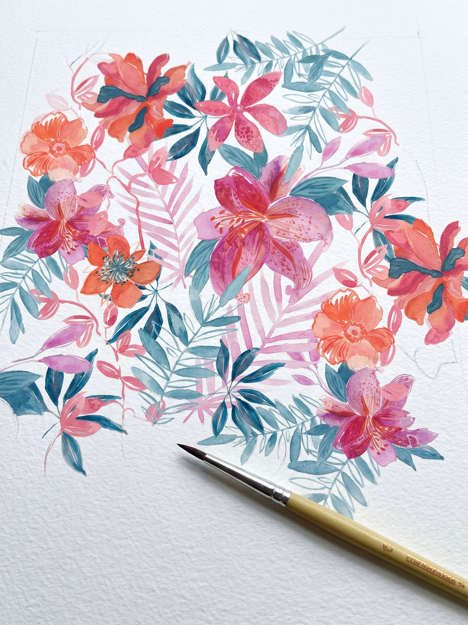 Collection-fleurs-tropicales-douceur-tropical-soat-creation