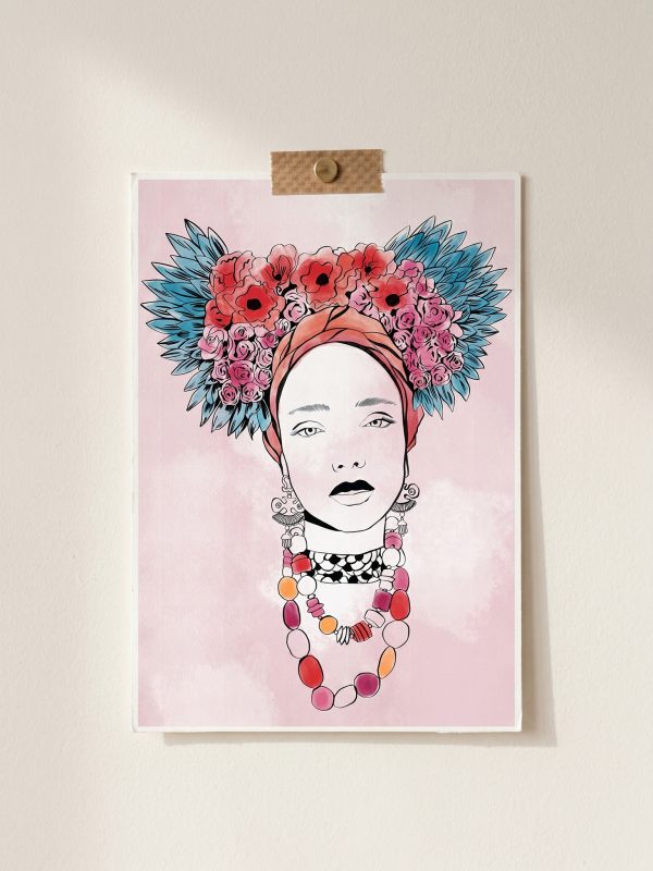 Collection-femmes-fleurs-couronne-coquelicot-soat-creation