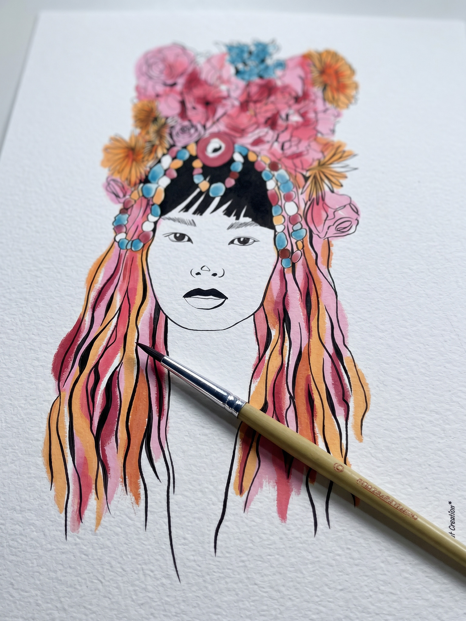 Collection-femmes-fleurs-femme-rose-soat-creation
