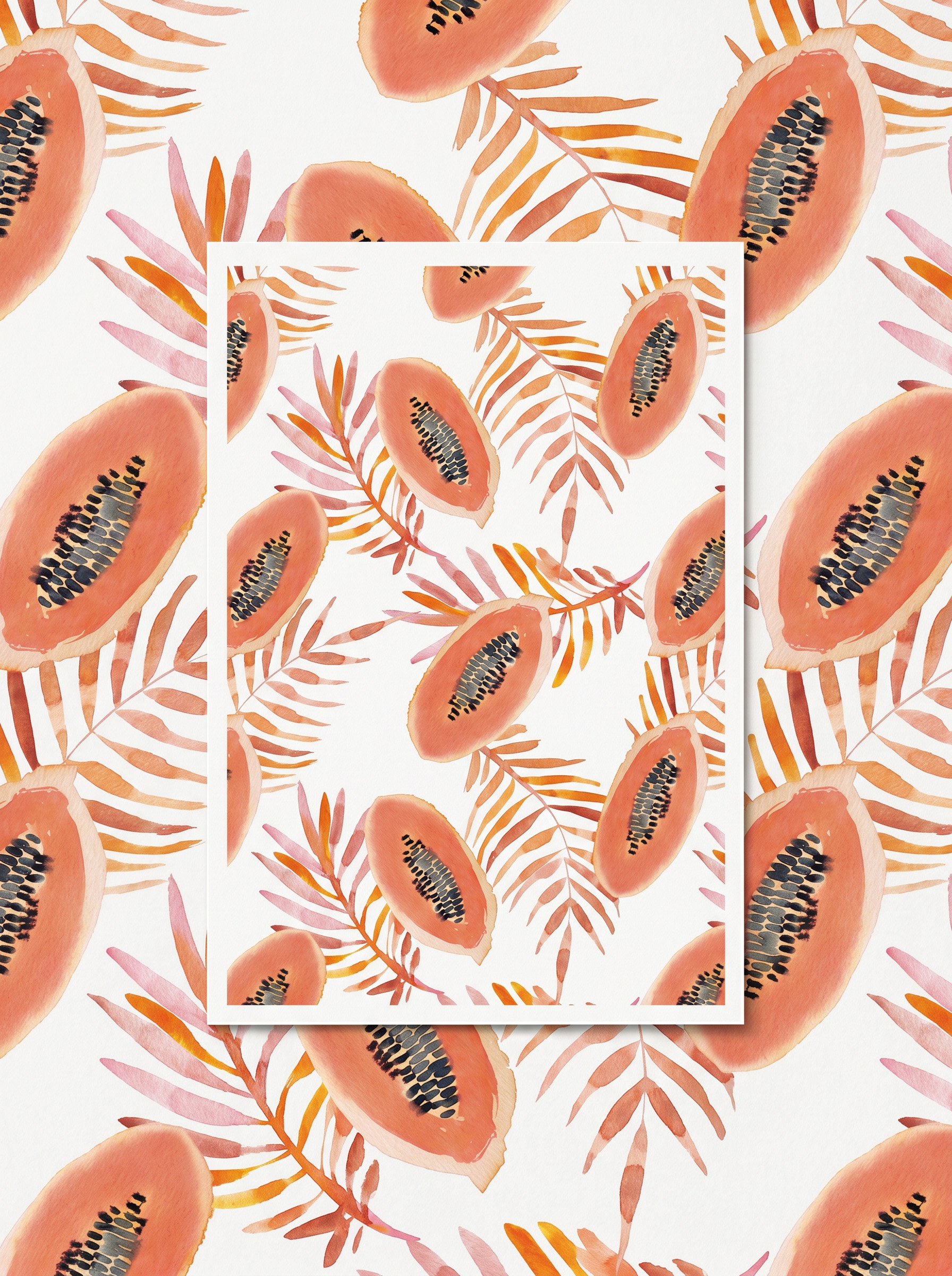 Collection-fruits-d-ete-papaye-solaire-soat-creation