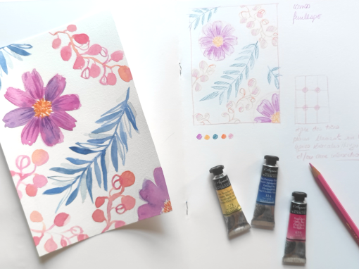 Atelier aquarelle à Plescop samedi 26 septembre